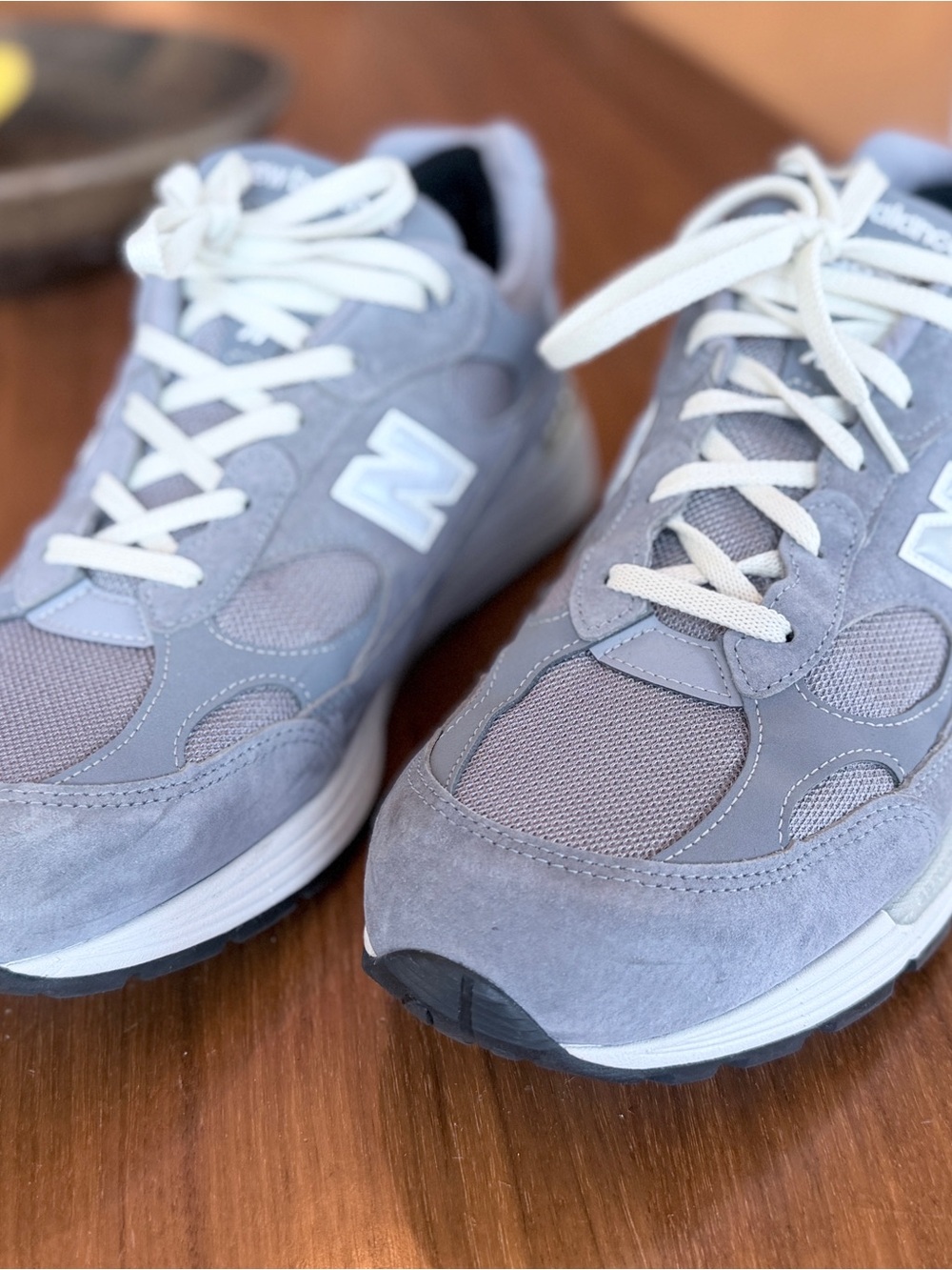 KITH New Balance Men's Argon 992 Suede Mesh Sneakers